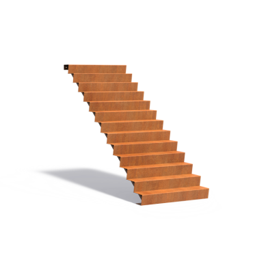 Trap 1250x2160x2210mm Corten 3mm (CST13.2)