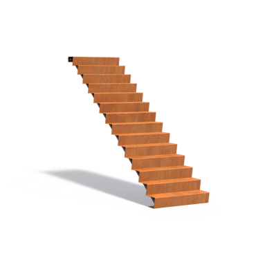 Trap 1000x2400x2380mm Corten 3mm (CST14.1)