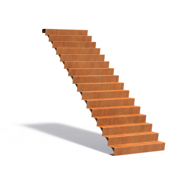 Trap 1250x2160x2720mm Corten 3mm (CST16.2)