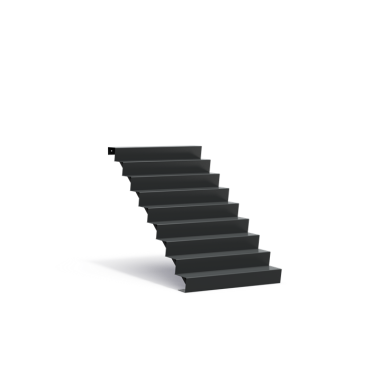 Trap 1250x2160x1530mm Aluminium 4mm (AST9.2)