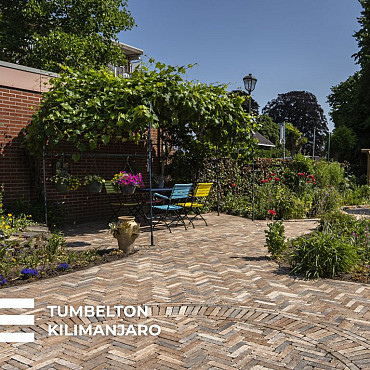 Tumbelton EXTRA waalformaat 20x5x7,3cm Kilimanjaro