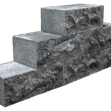 Stapelblok Castle Rock Pacific Black G693 40x20x15cm
