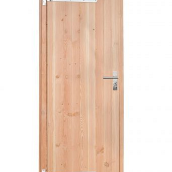 Douglas Enkele dichte deur inclusief kozijn rechtsdraaiend 90x201cm onbehandeld