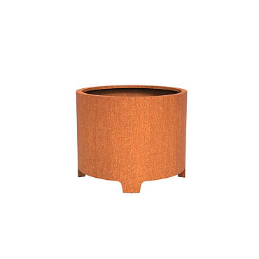 CIRCUM met poten Ø1000x800mm Corten (CTP5.1)