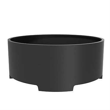 CIRCUM met poten Ø2000x800mm Aluminium (AMP1.1)