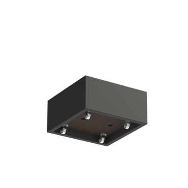 CARREZ met wielen 800x800x400mm Polyester (PBWL6.3)