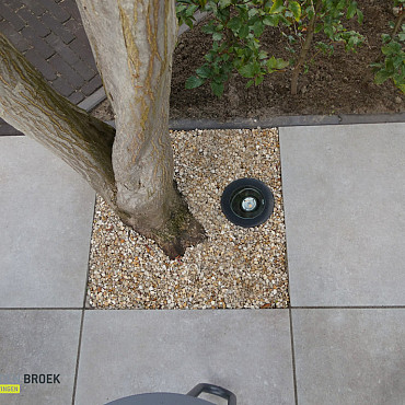 Keramische tegel BroekBASIC 60x60x3cm Uni Warm Grey