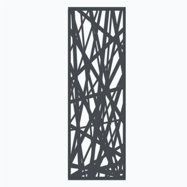 Boston Decopaneel Hera verticaal 58x182cm dikte 2 mm RAL7016