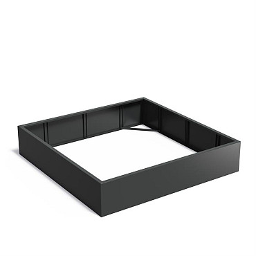 CARREZ zonder bodem 2000x2000x400mm Aluminium (AFW1.3)