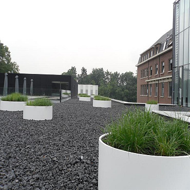 CIRCUM zonder bodem Ø1200x400mm Aluminium (AMW4.3)