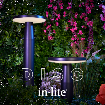 DISC LIGHT HEAD BLACK