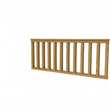 Douglas Hekwerk A 178 groen geïmpregneerd