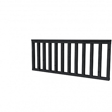 Douglas Hekwerk C 278 zwart geïmpregneerd