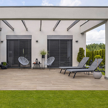 GeoCeramica® 30x120x4cm Mywood Tortora
