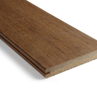 Terrasplank Thermo Bamboe Samba | TGV-clipprofielen gegroefd/glad 18x139mm | 225cm