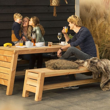 Tuinset Riva Excellent (2xbank en 1xtafel)