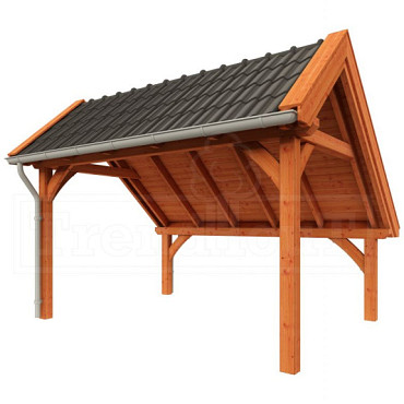 Kapschuur de Hoeve XL 4150x3800x3450mm (bxdxh)