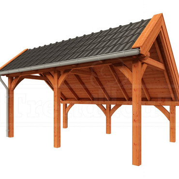 Kapschuur de Hoeve XL 5300x3800x3450mm (bxdxh)