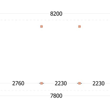 Kapschuur de Hoeve XL 8200x4400x3750mm (bxdxh) links
