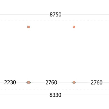 Kapschuur de Hoeve XL 8750x4400x3750mm (bxdxh) links