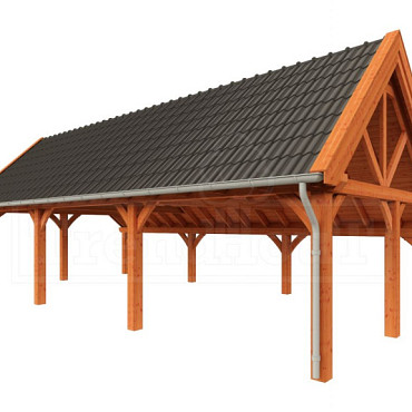 Kapschuur de Hofstee XXL 11450x5950x4600mm (bxdxh)