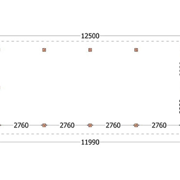 Kapschuur de Hofstee XXL 12500x5950x4600mm (bxdxh)