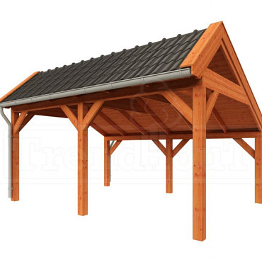 Kapschuur de Stee 5000x4250x3350mm (bxdxh)