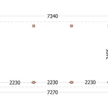 Kapschuur de Stee 7400x4250x3350mm (bxdxh)