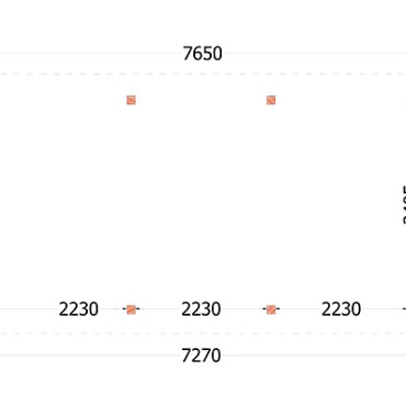 Buitenverblijf Zadeldak XL 7650x4400x4250mm (bxdxh)