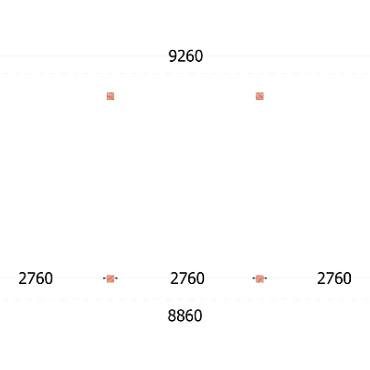 Buitenverblijf Zadeldak XL 9260x4400x4250mm (bxdxh)