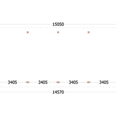 Buitenverblijf Zadeldak XXL 15050x7000x5000mm (bxdxh)