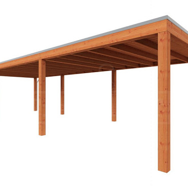 Buitenverblijf Palermo 10150x3700x2450mm (bxdxh)