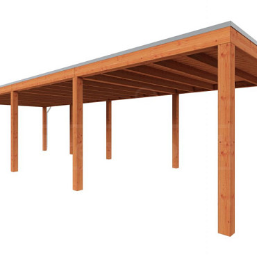 Buitenverblijf Palermo 10750x3700x2450mm (bxdxh)