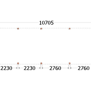 Buitenverblijf Palermo 10750x3700x2450mm (bxdxh)