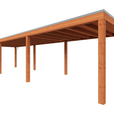 Buitenverblijf Palermo 10800x3100x2450mm (bxdxh)