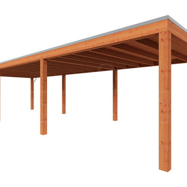 Buitenverblijf Palermo 10800x3700x2450mm (bxdxh)