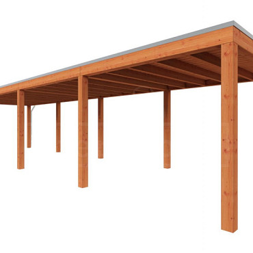 Buitenverblijf Palermo 11800x3100x2450mm (bxdxh)