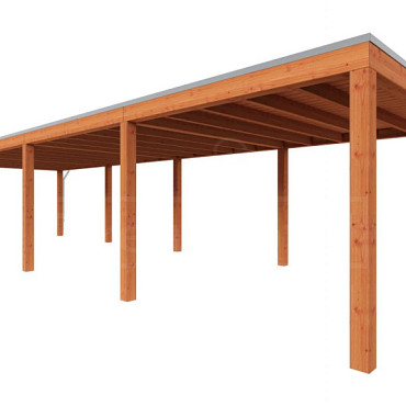 Buitenverblijf Palermo 11800x3700x2450mm (bxdxh)