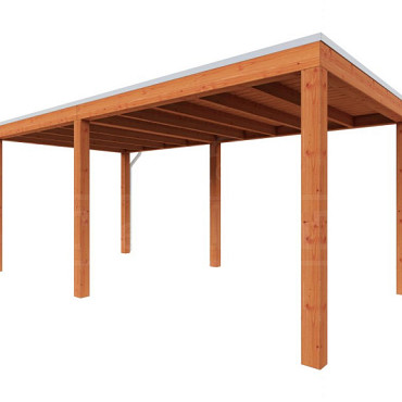 Buitenverblijf Palermo 5450x3100x2450mm (bxdxh)