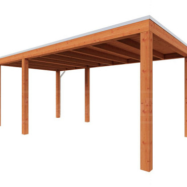 Buitenverblijf Palermo 5500x3100x2450mm (bxdxh)