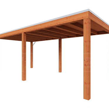 Buitenverblijf Palermo 6000x3100x2450mm (bxdxh)