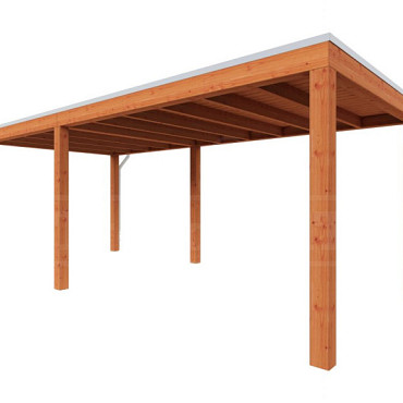 Buitenverblijf Palermo 6100x3100x2450mm (bxdxh)