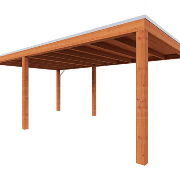 Buitenverblijf Palermo 6100x3700x2450mm (bxdxh)