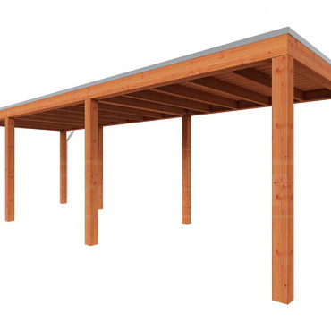 Buitenverblijf Palermo 7750x2550x2450mm (bxdxh)