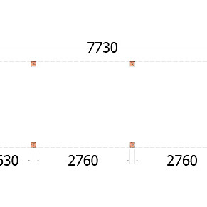 Buitenverblijf Palermo 7750x2550x2450mm (bxdxh)
