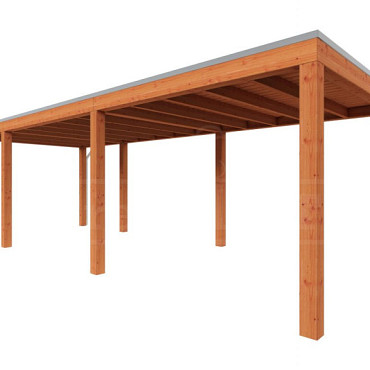 Buitenverblijf Palermo 7750x3100x2450mm (bxdxh)