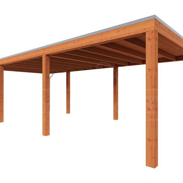 Buitenverblijf Palermo 7750x3700x2450mm (bxdxh)