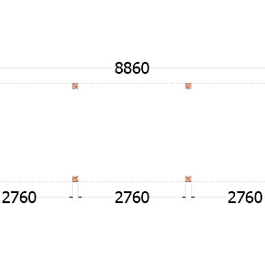 Buitenverblijf Palermo 8900x2550x2450mm (bxdxh)