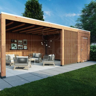 Buitenverblijf Palermo 8900x2550x2450mm (bxdxh)