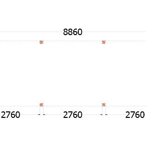 Buitenverblijf Palermo 8900x3100x2450mm (bxdxh)